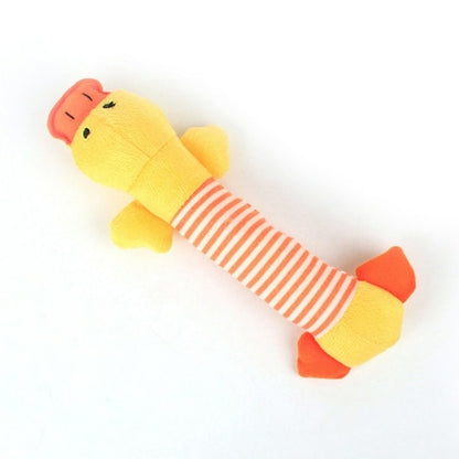 Funny Pet Dog Toys Plush Slippers Bite Chicken Leg Shoe Shape Small