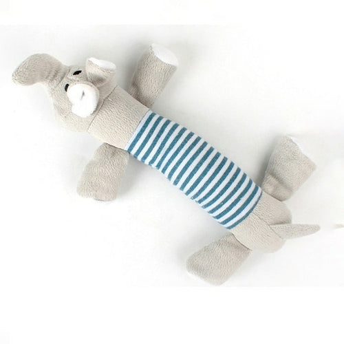 Funny Pet Dog Toys Plush Slippers Bite Chicken Leg Shoe Shape Small