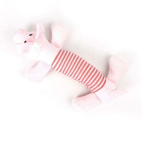 Funny Pet Dog Toys Plush Slippers Bite Chicken Leg Shoe Shape Small