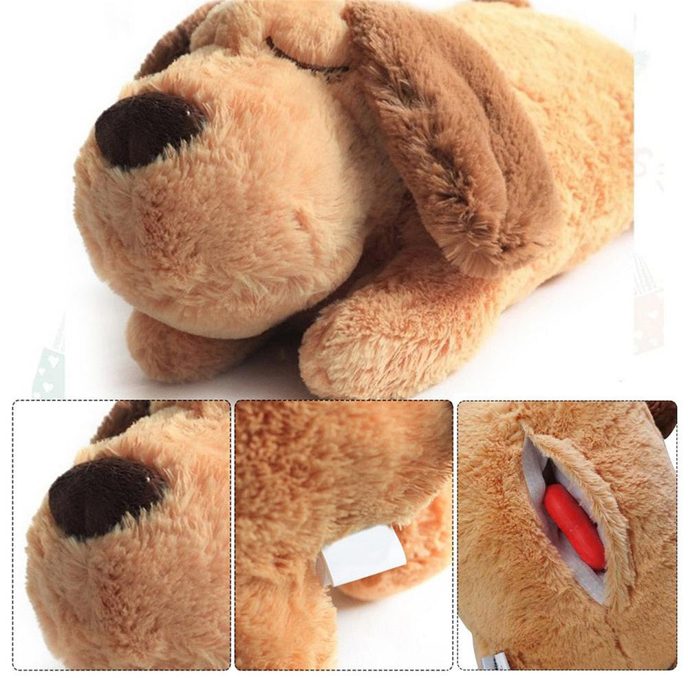 Heartbeat Dog Anxiety Relief Plush Toy Pet Comfortable Behavioral