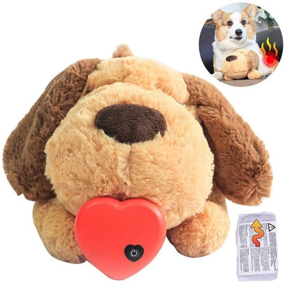 Heartbeat Dog Anxiety Relief Plush Toy Pet Comfortable Behavioral