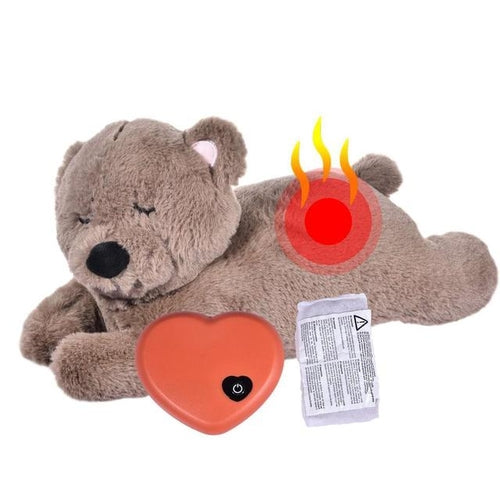 Heartbeat Dog Anxiety Relief Plush Toy Pet Comfortable Behavioral