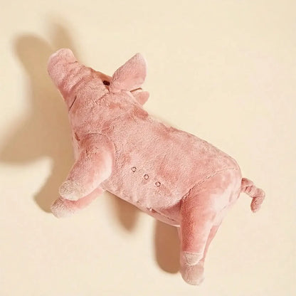 Cuddly Pink Pig - Style Dog Plush Toy Soft Fabric Ideal for Dogs to