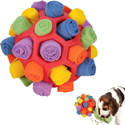 Interactive Dog Puzzle Toy, Sniffing Ball for Hiding Treats, Mental