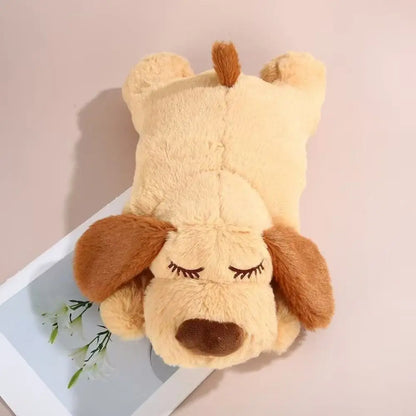 Sleep Aid Dog Heartbeat Toy Behavioral Training Anxiety Relief Lying