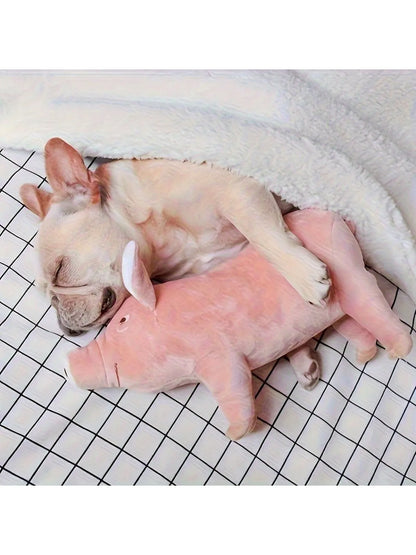 Cuddly Pink Pig - Style Dog Plush Toy Soft Fabric Ideal for Dogs to