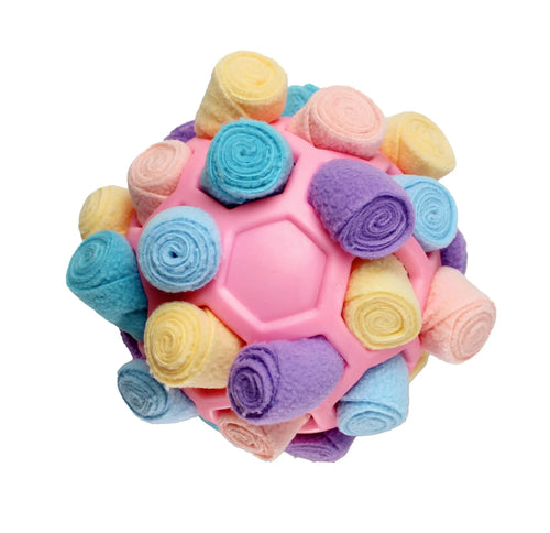 Interactive Dog Puzzle Toy, Sniffing Ball for Hiding Treats, Mental