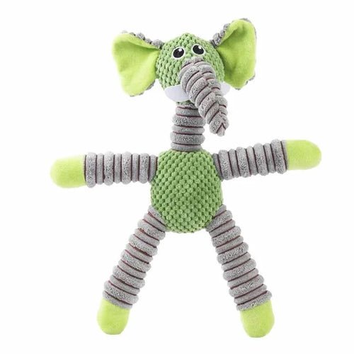 Plush Dog Toy, Cute Stuffed Animal Toy for Small Medium Dogs, Teething