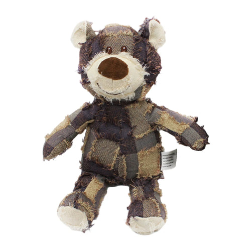 Pet Dog Toys Bear Squeaking Stuffed Toys For Dogs Cat Chew Squeak Toy