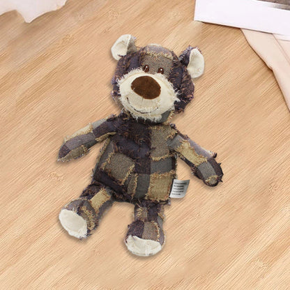 Pet Dog Toys Bear Squeaking Stuffed Toys For Dogs Cat Chew Squeak Toy