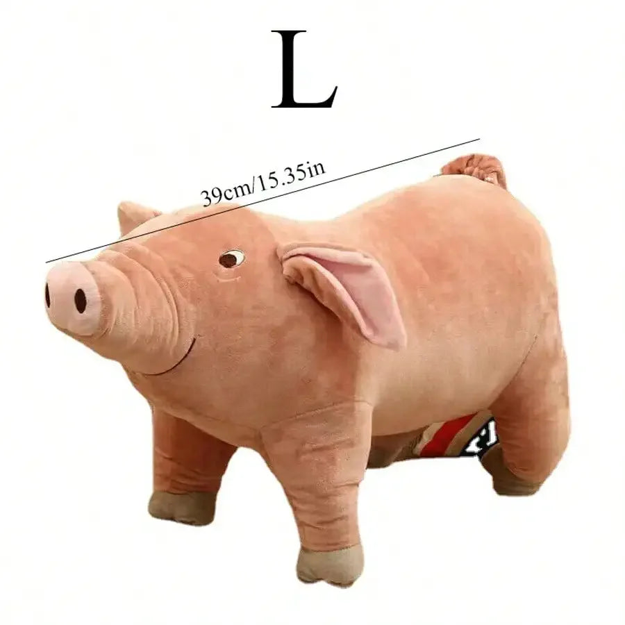 Cuddly Pink Pig - Style Dog Plush Toy Soft Fabric Ideal for Dogs to