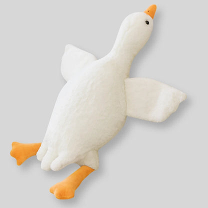 50cm Soft Goose Plush Toy for Cats Dogs Relax Pet Companion