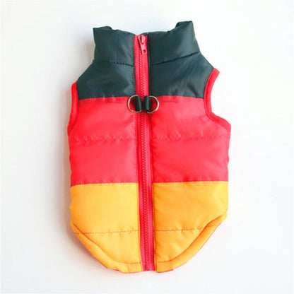 Winter Warm Jacket Pet Dog clothes Windproof Coat Dogs Snowsuit Vest